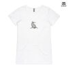 ASColour Ladies 'Bevel' V-Neck Tshirt Thumbnail