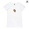 ASColour Ladies 'Bevel' V-Neck Tshirt Thumbnail