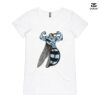 ASColour Ladies 'Bevel' V-Neck Tshirt Thumbnail