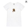 ASColour Ladies 'Bevel' V-Neck Tshirt Thumbnail