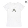 ASColour Ladies 'Bevel' V-Neck Tshirt Thumbnail