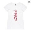 ASColour Ladies 'Bevel' V-Neck Tshirt Thumbnail