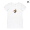 ASColour Ladies 'Bevel' V-Neck Tshirt Thumbnail