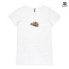 ASColour Ladies 'Bevel' V-Neck Tshirt Thumbnail