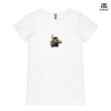 ASColour Ladies 'Bevel' V-Neck Tshirt Thumbnail