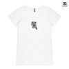 ASColour Ladies 'Bevel' V-Neck Tshirt Thumbnail