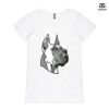ASColour Ladies 'Bevel' V-Neck Tshirt Thumbnail