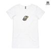 ASColour Ladies 'Bevel' V-Neck Tshirt Thumbnail