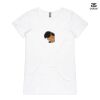 ASColour Ladies 'Bevel' V-Neck Tshirt Thumbnail