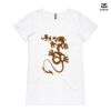 ASColour Ladies 'Bevel' V-Neck Tshirt Thumbnail