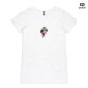 ASColour Ladies 'Bevel' V-Neck Tshirt Thumbnail