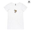 ASColour Ladies 'Bevel' V-Neck Tshirt Thumbnail