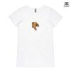 ASColour Ladies 'Bevel' V-Neck Tshirt Thumbnail