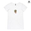 ASColour Ladies 'Bevel' V-Neck Tshirt Thumbnail