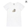 ASColour Ladies 'Bevel' V-Neck Tshirt Thumbnail