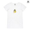 ASColour Ladies 'Bevel' V-Neck Tshirt Thumbnail