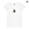 ASColour Ladies 'Bevel' V-Neck Tshirt Thumbnail