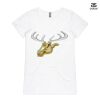 ASColour Ladies 'Bevel' V-Neck Tshirt Thumbnail