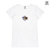 ASColour Ladies 'Bevel' V-Neck Tshirt Thumbnail