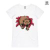 ASColour Ladies 'Bevel' V-Neck Tshirt Thumbnail