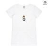 ASColour Ladies 'Bevel' V-Neck Tshirt Thumbnail