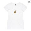 ASColour Ladies 'Bevel' V-Neck Tshirt Thumbnail