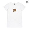 ASColour Ladies 'Bevel' V-Neck Tshirt Thumbnail