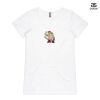 ASColour Ladies 'Bevel' V-Neck Tshirt Thumbnail