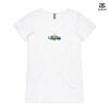 ASColour Ladies 'Bevel' V-Neck Tshirt Thumbnail