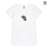 ASColour Ladies 'Bevel' V-Neck Tshirt Thumbnail