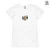 ASColour Ladies 'Bevel' V-Neck Tshirt Thumbnail