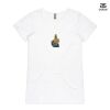 ASColour Ladies 'Bevel' V-Neck Tshirt Thumbnail