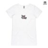 ASColour Ladies 'Bevel' V-Neck Tshirt Thumbnail