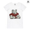 ASColour Ladies 'Bevel' V-Neck Tshirt Thumbnail