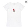 ASColour Ladies 'Bevel' V-Neck Tshirt Thumbnail