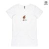 ASColour Ladies 'Bevel' V-Neck Tshirt Thumbnail