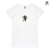 ASColour Ladies 'Bevel' V-Neck Tshirt Thumbnail