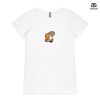 ASColour Ladies 'Bevel' V-Neck Tshirt Thumbnail