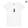 ASColour Ladies 'Bevel' V-Neck Tshirt Thumbnail