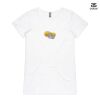 ASColour Ladies 'Bevel' V-Neck Tshirt Thumbnail