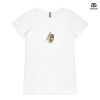 ASColour Ladies 'Bevel' V-Neck Tshirt Thumbnail