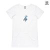 ASColour Ladies 'Bevel' V-Neck Tshirt Thumbnail