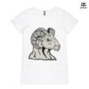 ASColour Ladies 'Bevel' V-Neck Tshirt Thumbnail