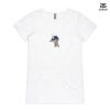 ASColour Ladies 'Bevel' V-Neck Tshirt Thumbnail