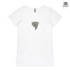 ASColour Ladies 'Bevel' V-Neck Tshirt Thumbnail
