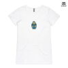 ASColour Ladies 'Bevel' V-Neck Tshirt Thumbnail