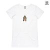ASColour Ladies 'Bevel' V-Neck Tshirt Thumbnail