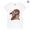 ASColour Ladies 'Bevel' V-Neck Tshirt Thumbnail