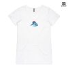 ASColour Ladies 'Bevel' V-Neck Tshirt Thumbnail