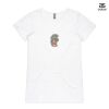 ASColour Ladies 'Bevel' V-Neck Tshirt Thumbnail